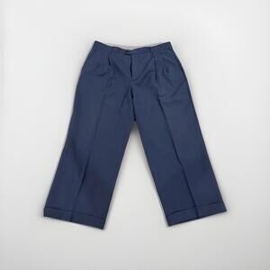ZANELLA MENS DRESS PANTS BLUE 37x25 BENNETT MADE IN ITALY RP$395 GREAT COND!